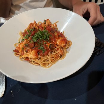 Dolce Italia - Puttanesca with chicken - Italian Near Me - Sarasota, Florida Dolce Italia - Puttanesca with chicken - Italian Near Me - Sarasota, Florida