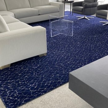 Flooring Innovations - This blue stanton carpet was cut and bound onsite at my home by Flooring Innovations. - Flooring Near Me - Palm Desert, California