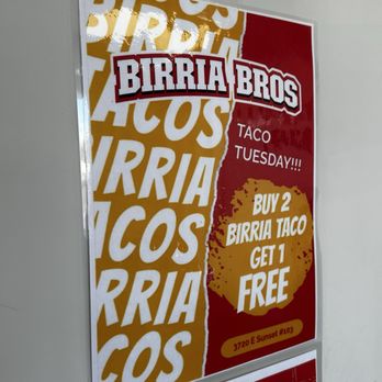Birria Bros Tacos - Food Trucks Near Me - Las Vegas, Nevada