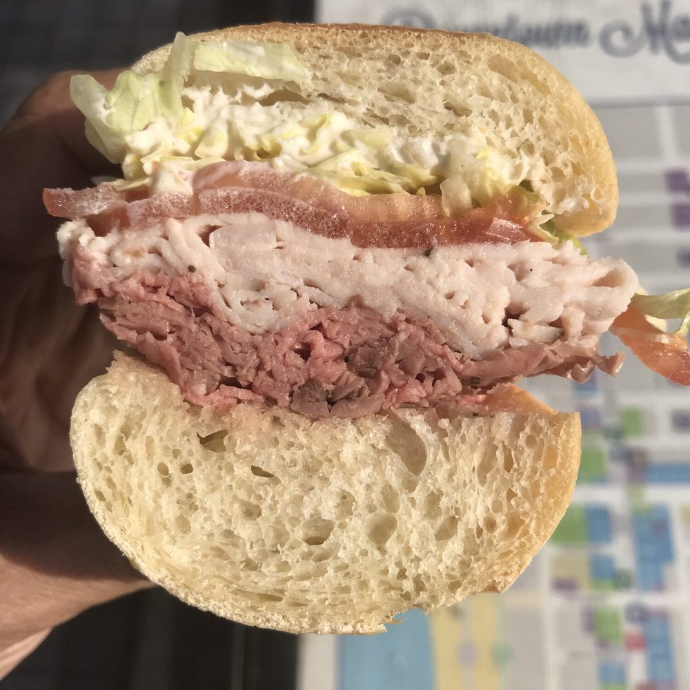 Manhattan Sandwich - Turkey and Lean Roast Beef Manhattan Sandwich - Turkey and Lean Roast Beef