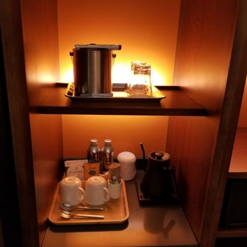 The Ameswell Hotel - Tea and coffee can be made with the self heating water pot. - Venues & Event Spaces Near Me - Mountain View, California The Ameswell Hotel - Tea and coffee can be made with the self heating water pot. - Venues & Event Spaces Near Me - Mountain View, California