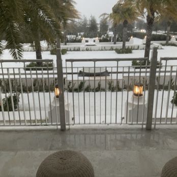 Kaiya Beach Resort - VIEW from our patio . Snow in Florida. A serene and peaceful scene Living here is a dream - Resorts Near Me - Inlet Beach, Florida Kaiya Beach Resort - VIEW from our patio . Snow in Florida. A serene and peaceful scene Living here is a dream - Resorts Near Me - Inlet Beach, Florida
