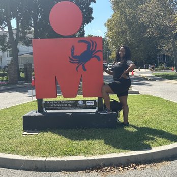 Ironman 70.3 Eagleman - Crab sign - Races & Competitions Near Me - Cambridge, Maryland
