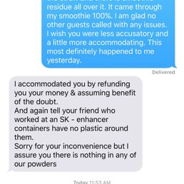 Text description with franchise owner
