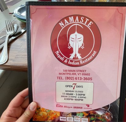 Namaste Indian Nepali Kitchen LLp by null
