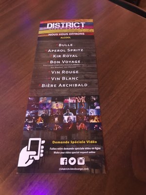 Menu photo 2 District Vidéo Lounge Montreal, QC