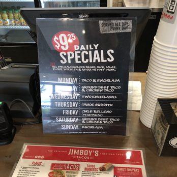 Jimboy's Tacos - Daily Specials - Mexican Near Me - Rocklin, California Jimboy's Tacos - Daily Specials - Mexican Near Me - Rocklin, California