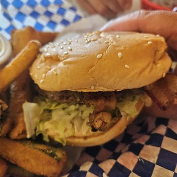 Nick's Super Burgers - Bacon cheeseburger - Burgers Near Me - Fullerton, California Nick's Super Burgers - Bacon cheeseburger - Burgers Near Me - Fullerton, California