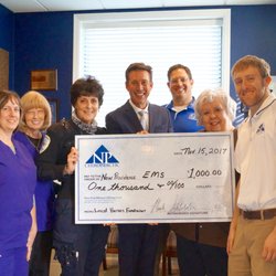 New Providence Chiropractic - Donation to the New Providence EMS.
