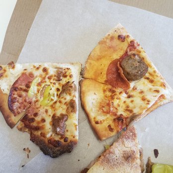 Papa Johns Pizza - four slices of pizza in a box - Pizza Near Me - Bridgewater, Virginia