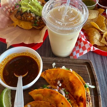 Mi Lindo Sinaloa - Agua Fresca (horchata), Quesabirrias, Vampiro - Mexican Near Me - Fremont, California