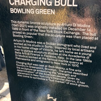 Charging Bull - Landmarks & Historical Buildings Near Me - New York, New York