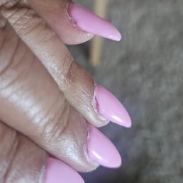 Uneven polish Uneven polish