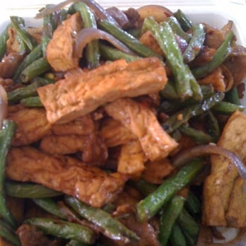 Tin Fu Restaurant - Green Beans, Tofu & Beef...delicious!!!!!! - Chinese Near Me - Hayward, California
