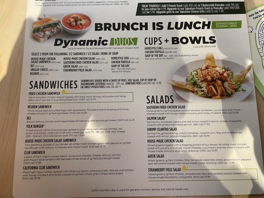 Menu photo 2 The Toasted Yolk Cafe Johnson City, TN