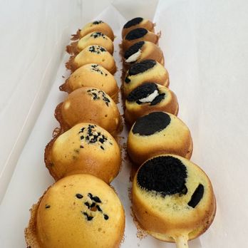 Quarters Teahouse - Oreo and Sesame egg puffs - Coffee & Tea Near Me - San Francisco, California Quarters Teahouse - Oreo and Sesame egg puffs - Coffee & Tea Near Me - San Francisco, California