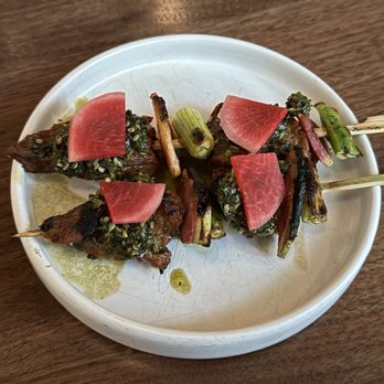 Uchibā Austin - wagyu beef - bulgogi, radish, kimchi - Cocktail Bars Near Me - Austin, Texas Uchibā Austin - wagyu beef - bulgogi, radish, kimchi - Cocktail Bars Near Me - Austin, Texas