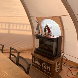 The Lone Girl - Heated Tent