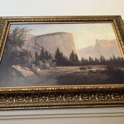 Wawona Visitor Center - Thomas Hill painting