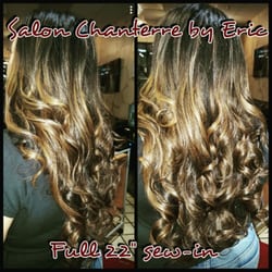 Salon Chanterre by Eric - Highlights done using our 8a grade #virginhair #extensions