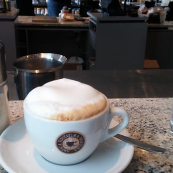 Mercato West - Frothiest cappuccino ever. It's so pretty! - Italian Near Me - Calgary, Alberta
