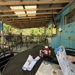 Driftaway Cafe - Back porch