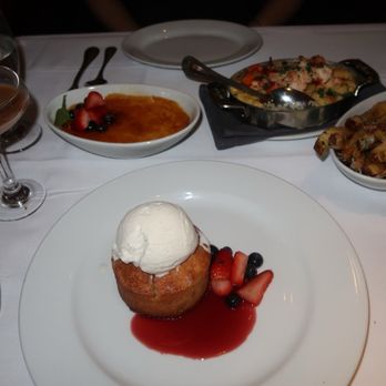 Ocean Prime - Warm Butter Cake and Creme Brulee - Seafood Near Me - Tampa, Florida Ocean Prime - Warm Butter Cake and Creme Brulee - Seafood Near Me - Tampa, Florida