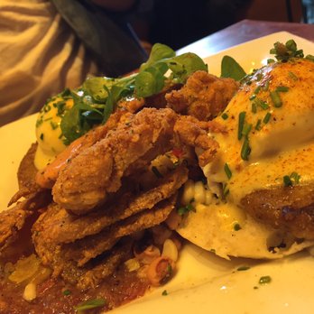 Miss Shirley's Cafe, Inner Harbor - Soft Shell Crab & Eggs Benedict - Breakfast & Brunch Near Me - Baltimore, Maryland