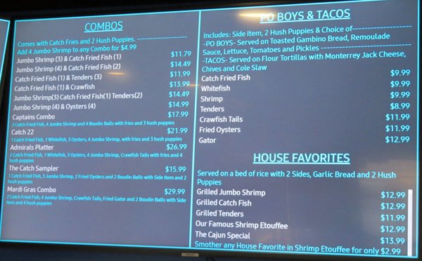 Menu photo 5 The Catch: S Post Oak Houston, TX Menu photo 5 The Catch: S Post Oak Houston, TX