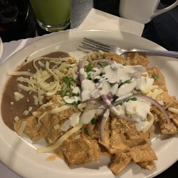 Pancake Place - Chilaquiles with chipotle sauce - Breakfast & Brunch Near Me - Ensenada, BCN Pancake Place - Chilaquiles with chipotle sauce - Breakfast & Brunch Near Me - Ensenada, BCN