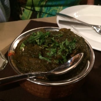 Flavors of India - Palak Aaloo (spinach with potatoes). A great dish, especially if you are vegetarian - Indian Near Me - Florence, South Carolina Flavors of India - Palak Aaloo (spinach with potatoes). A great dish, especially if you are vegetarian - Indian Near Me - Florence, South Carolina