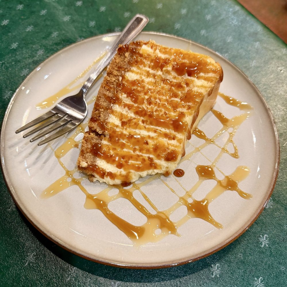 GM Restaurant - Cheesecake with Caramel Topping - Indian Near Me - Maple Ridge, British Columbia GM Restaurant - Cheesecake with Caramel Topping - Indian Near Me - Maple Ridge, British Columbia