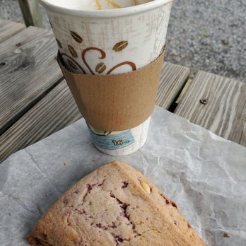 Organic Beans Coffee - Raspberry + Chocolate Scone - Coffee & Tea Near Me - Maggie Valley, North Carolina Organic Beans Coffee - Raspberry + Chocolate Scone - Coffee & Tea Near Me - Maggie Valley, North Carolina