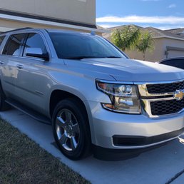 My suv after I got home from getting a car wash.