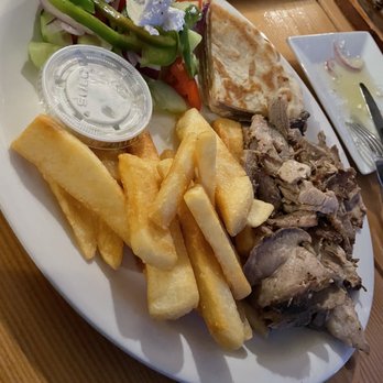 Elia Greek Restaurant - Pork Gyro Platter - Greek Near Me - Glenside, Pennsylvania Elia Greek Restaurant - Pork Gyro Platter - Greek Near Me - Glenside, Pennsylvania