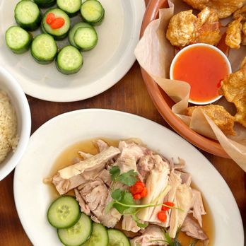 Ginger & Scallion - Drunken chicken is fireee (and get the fried chicken skin)! - Thai Near Me - Seattle, Washington
