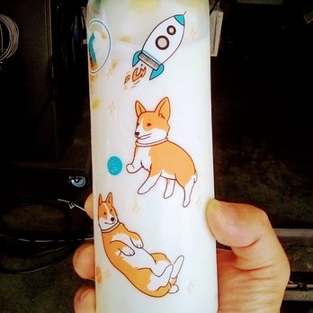 Tea Brick - Three Layer Love!...With Corgis and Rockets! - Tea Rooms Near Me - Monterey Park, California Tea Brick - Three Layer Love!...With Corgis and Rockets! - Tea Rooms Near Me - Monterey Park, California