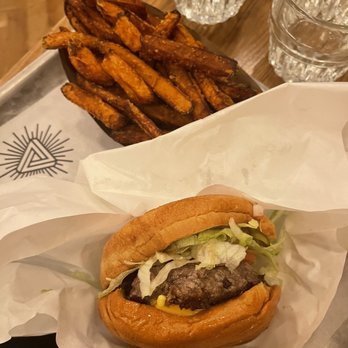Bunsen - Cheese burger and sweet potato fries - Burgers Near Me - Dublin, D