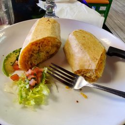The Gringo Burrito. Added hot sauce, which put in on another level.