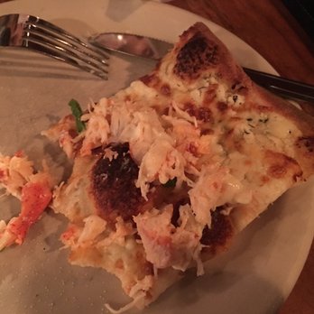 Cornerstone Artisanal Pizza & Craft Beer - Forcing myself to eat another slice of lobster pizza. - Pizza Near Me - Ogunquit, Maine Cornerstone Artisanal Pizza & Craft Beer - Forcing myself to eat another slice of lobster pizza. - Pizza Near Me - Ogunquit, Maine
