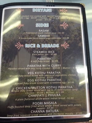Menu photo 1 Madras Cafe Calgary, AB Menu photo 1 Madras Cafe Calgary, AB