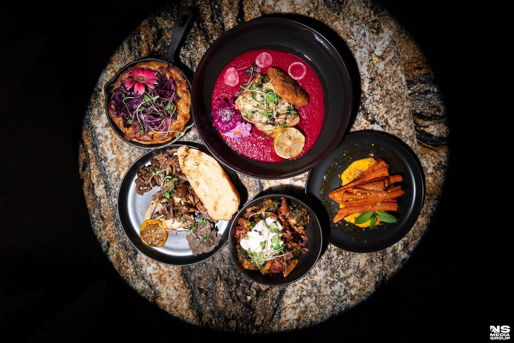 Food from Zweli's Ekhaya