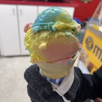 Funnel Cake Factory - Superman ice cream cone - Bakeries Near Me - Pigeon Forge, Tennessee