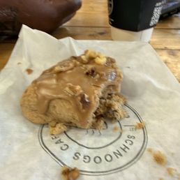Maple walnut scone