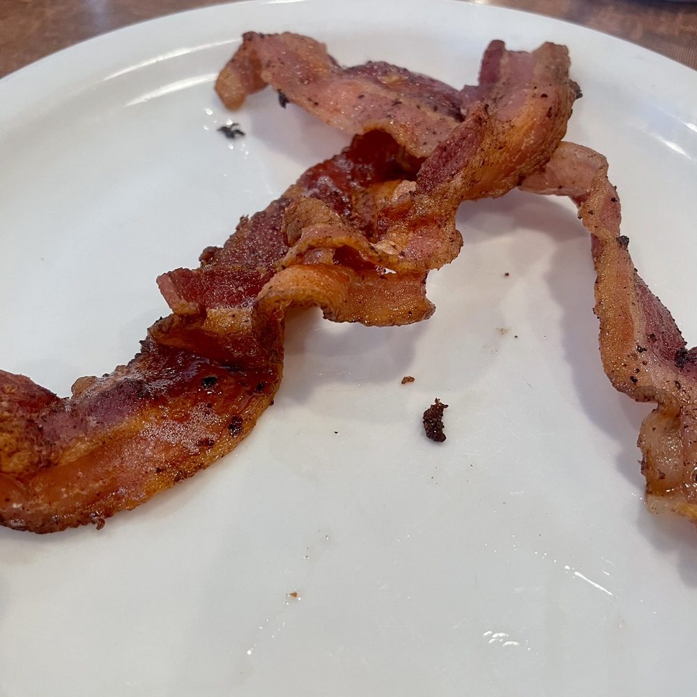 AZ diner - Side of bacon...wimpy lame bacon that is - American Near Me - Surprise, Arizona AZ diner - Side of bacon...wimpy lame bacon that is - American Near Me - Surprise, Arizona