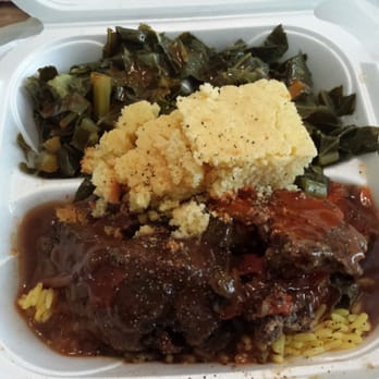 Miller's Produce - $5 soul food: meatloaf, rice, double order of collards & kone bread ;) - Soul Food Near Me - Jacksonville, Florida Miller's Produce - $5 soul food: meatloaf, rice, double order of collards & kone bread ;) - Soul Food Near Me - Jacksonville, Florida