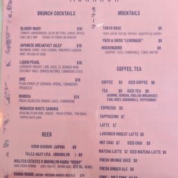 Menu (Mar '24)
