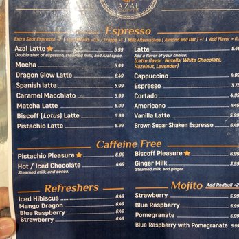 Azal Coffee - Menu 2 - Coffee & Tea Near Me - Forest Hills, New York