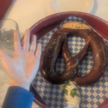 Dutch Garden Restaurant - Yummy pretzels - German Near Me - Santa Barbara, California