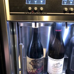 Some example pricing from the tasting wall